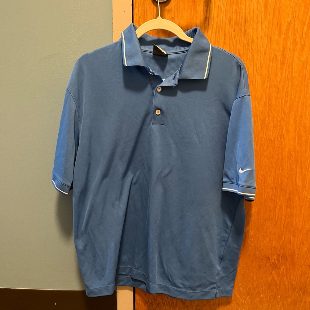 Nike Dri Fit Golf Large Blue